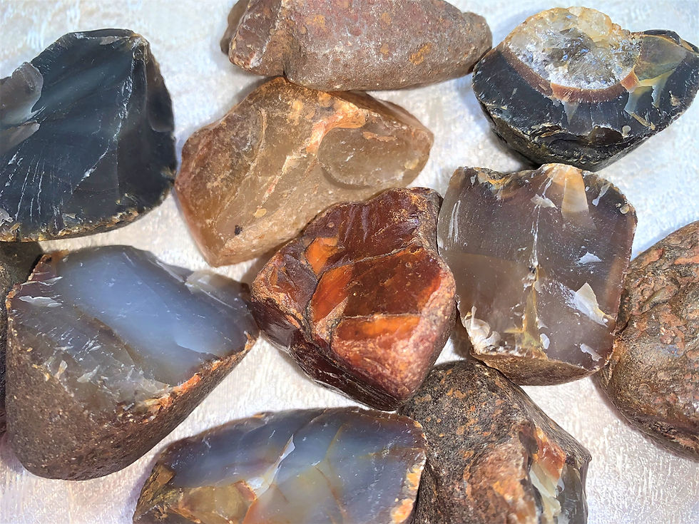 Thumbnail: Carnelian Rough Crystal