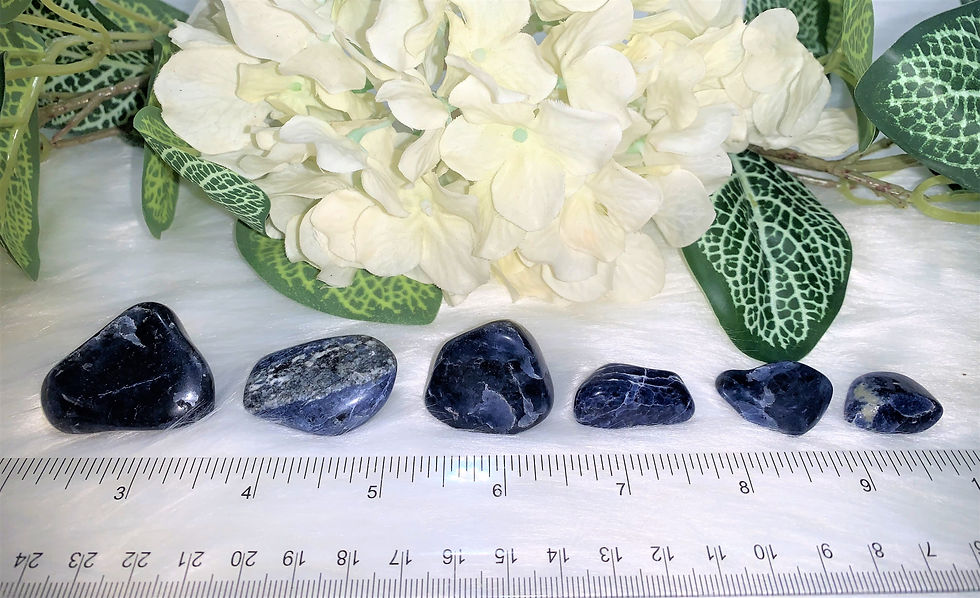 Thumbnail: Sodalite Tumbled Crystal