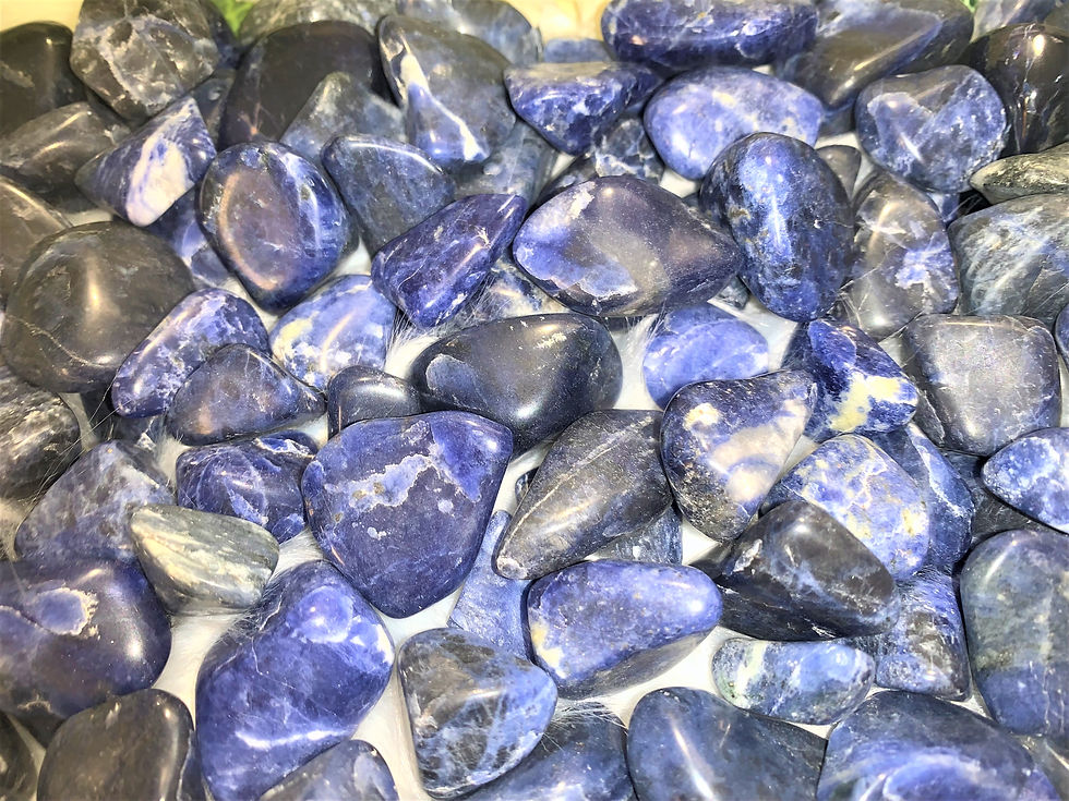Thumbnail: Sodalite Tumbled Crystal