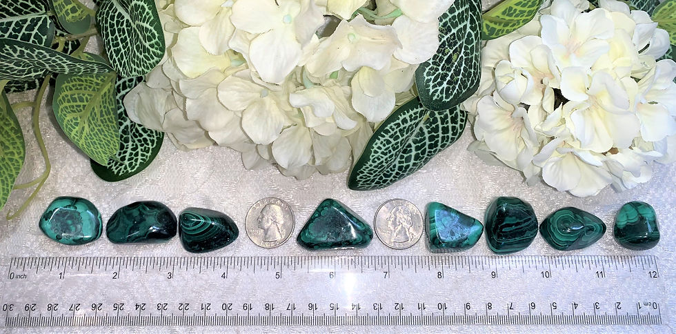 Thumbnail: Malachite Tumbled Crystal