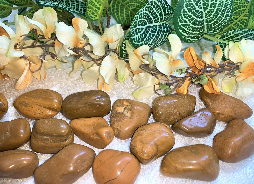 Yellow Jasper Tumbled Crystal
