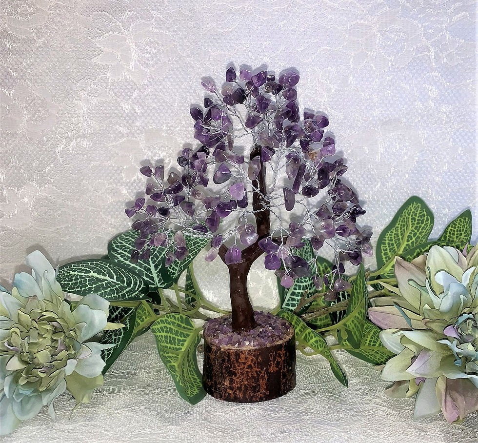 Thumbnail: Amethyst Crystal Tree: 160 Beads