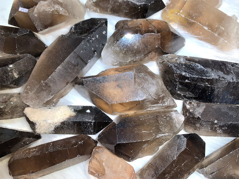 Thumbnail: Smoky Quartz Point Rough Crystal