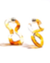 Amber Interconexión M Earrings