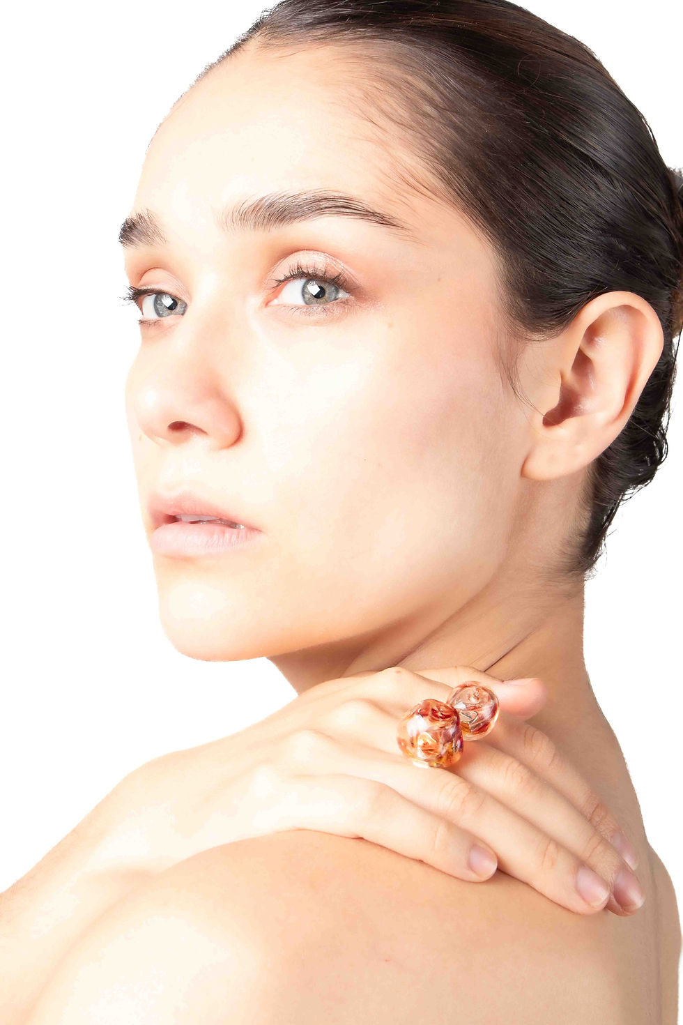 Miniatura: Anillo Soplo Doble Rojo