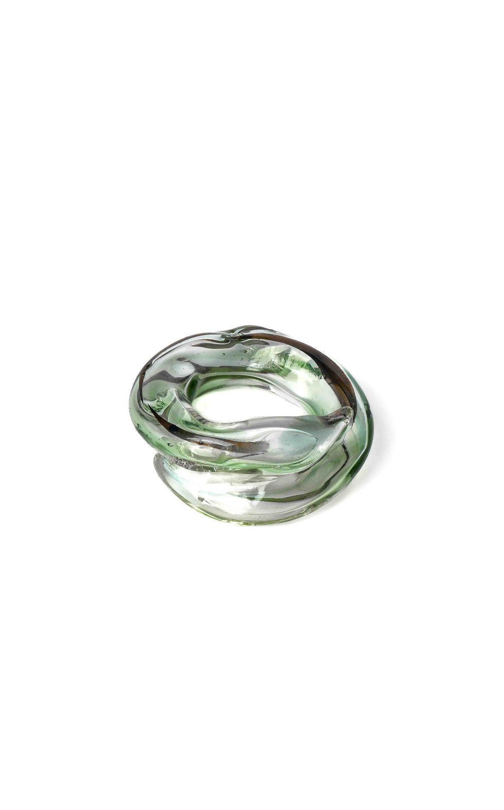 Miniatura: Anillo Soplo Remolino Verde