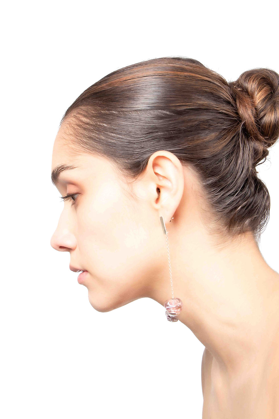 Miniatura: Aretes Soplo S Morado
