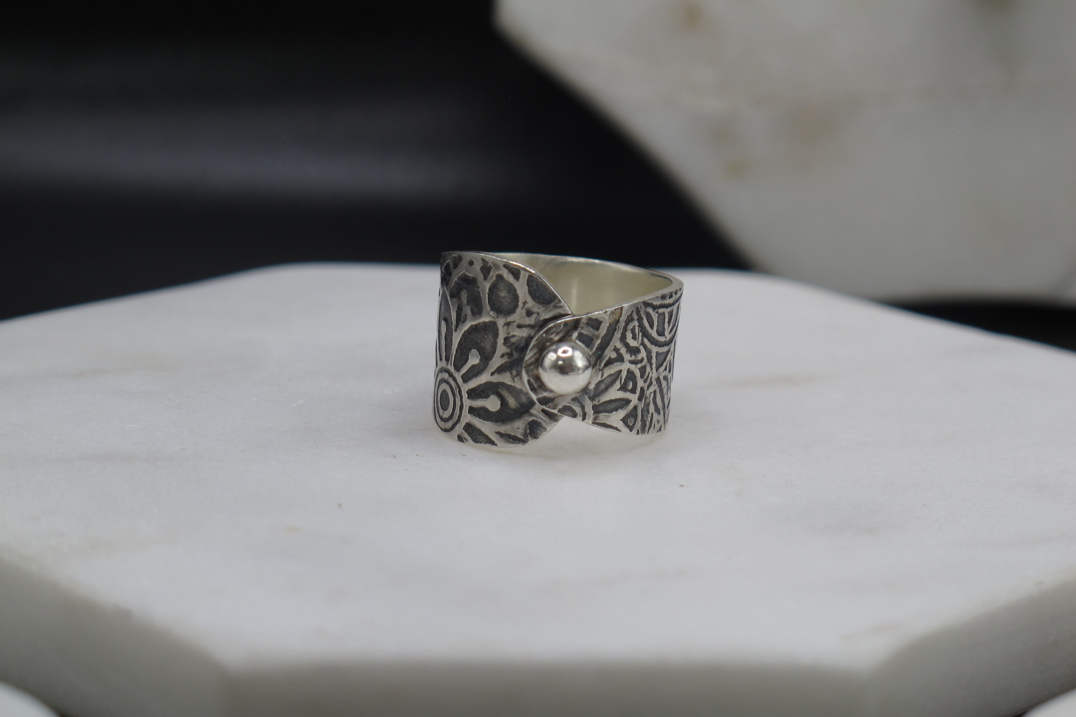 Wrap ring in Sterling Silver