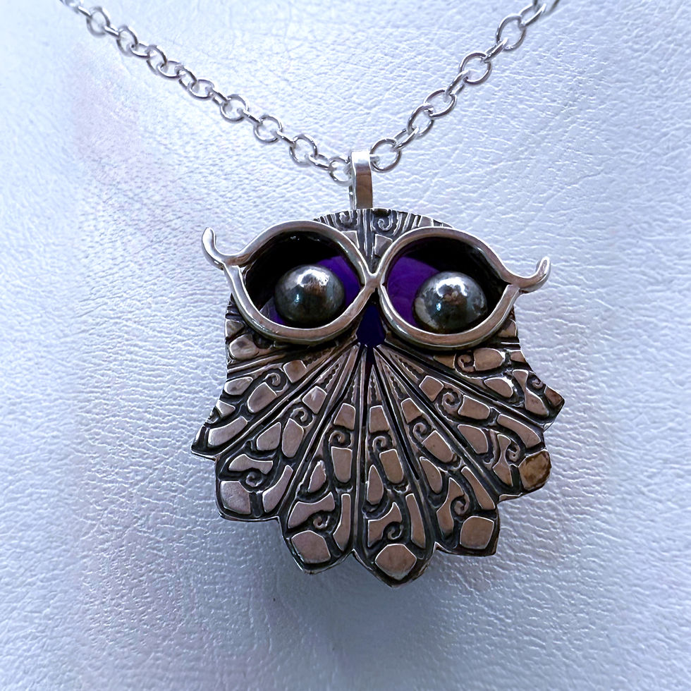 Atelier Leana Owl Amethyst