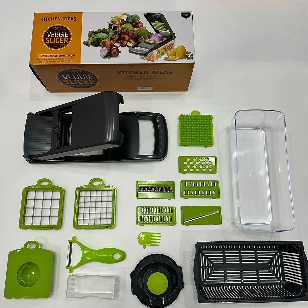 Thumbnail: 16 Multifunctional Vegetable Cutting Artifacts Household Kitchen Vegetable Cutti