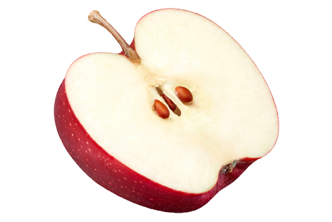 Metapher "Kern des Ganzen" (Apfel)