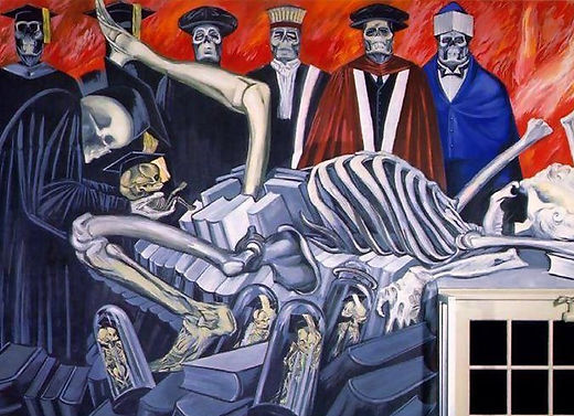 José Clemente Orozco Zapatista's Marching