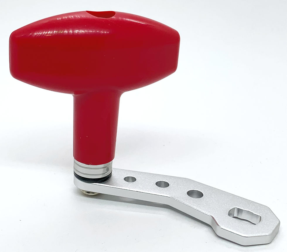 Thumbnail: Power FTDK Custom Knob And FT Blank For Newell 200 300 Series Fishing Reels