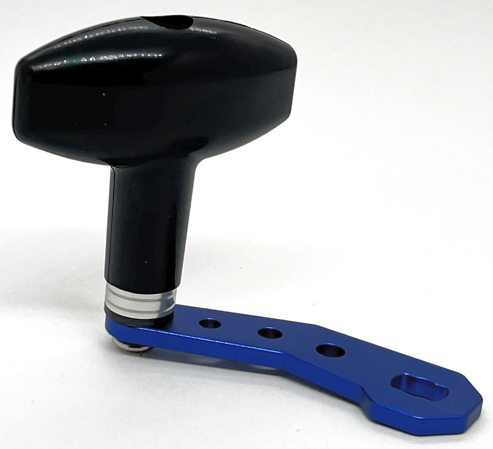 Thumbnail: Power FTDK Custom Knob And FT Blank For Newell 200 300 Series Fishing Reels