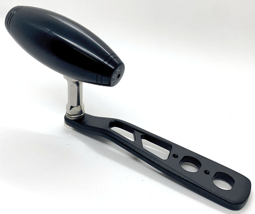 Thumbnail: Power FT Handle FTDK 85mm Knob For Penn Senator 114H 114HL 114HLW 115H 9/0 Reels