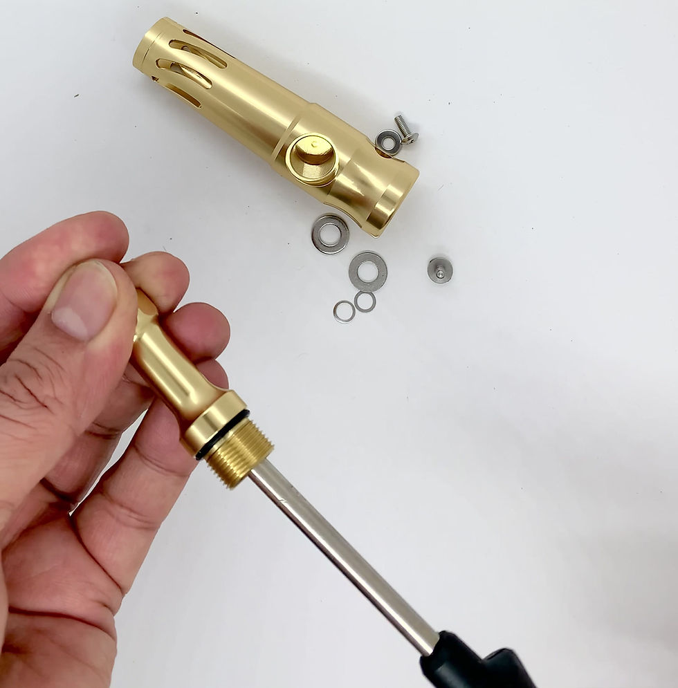 Thumbnail: Power FTDK T-Bar 95mm Knob With 6mm Shaft For Many Fishing Reel Handle Replacem.