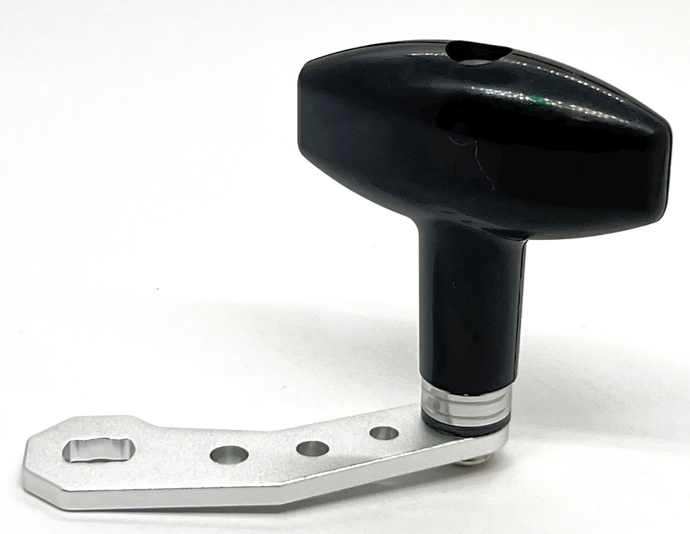 Thumbnail: Power FTDK Custom Knob And FT Blank For Newell 200 300 Series Fishing Reels
