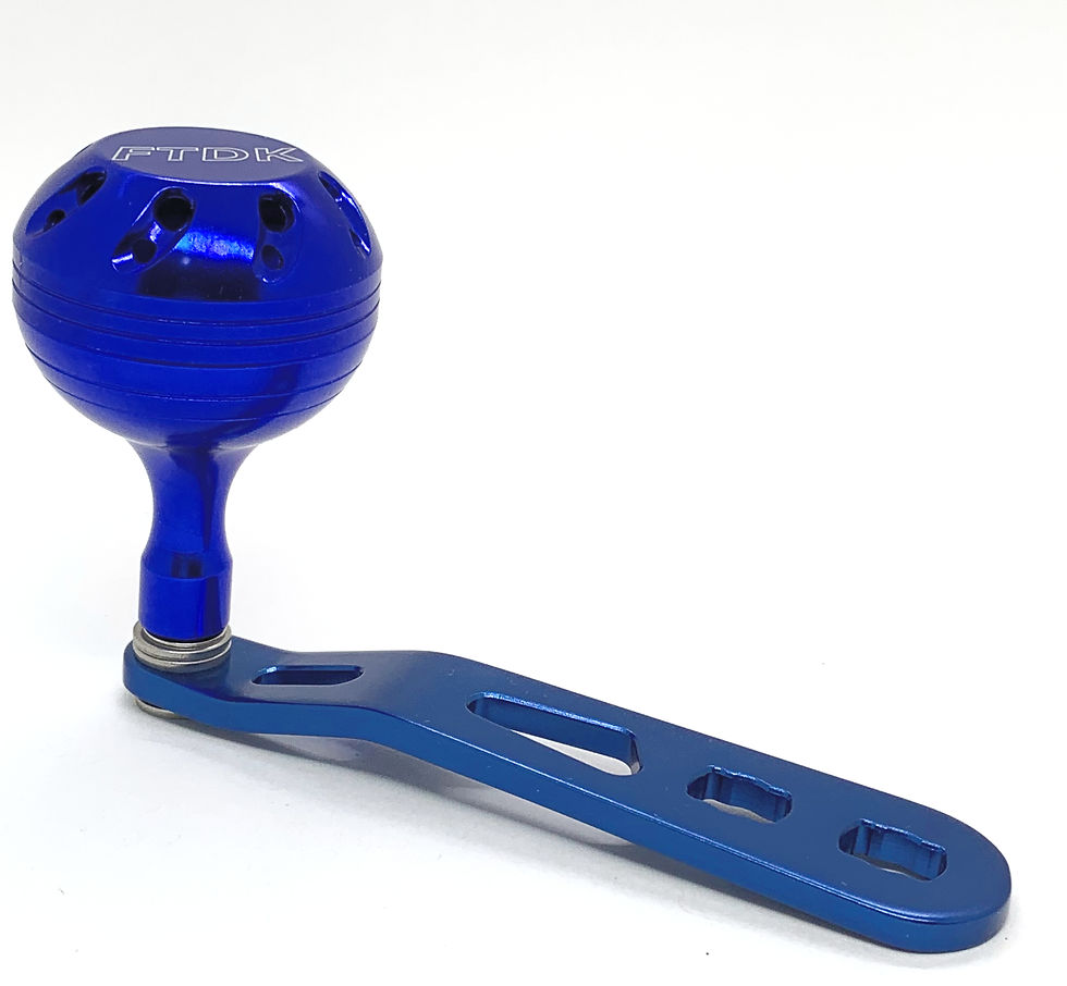 Thumbnail: Pro Challenger Blank With FTDK 41mm Knob For Newell 300 400 Series Fishing Reels