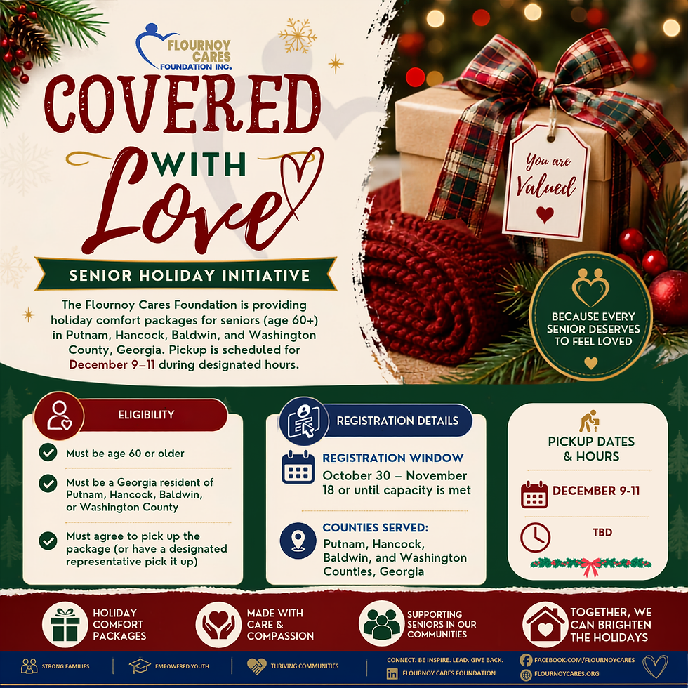 Covered With Love — Senior Holiday Initiative 2026
