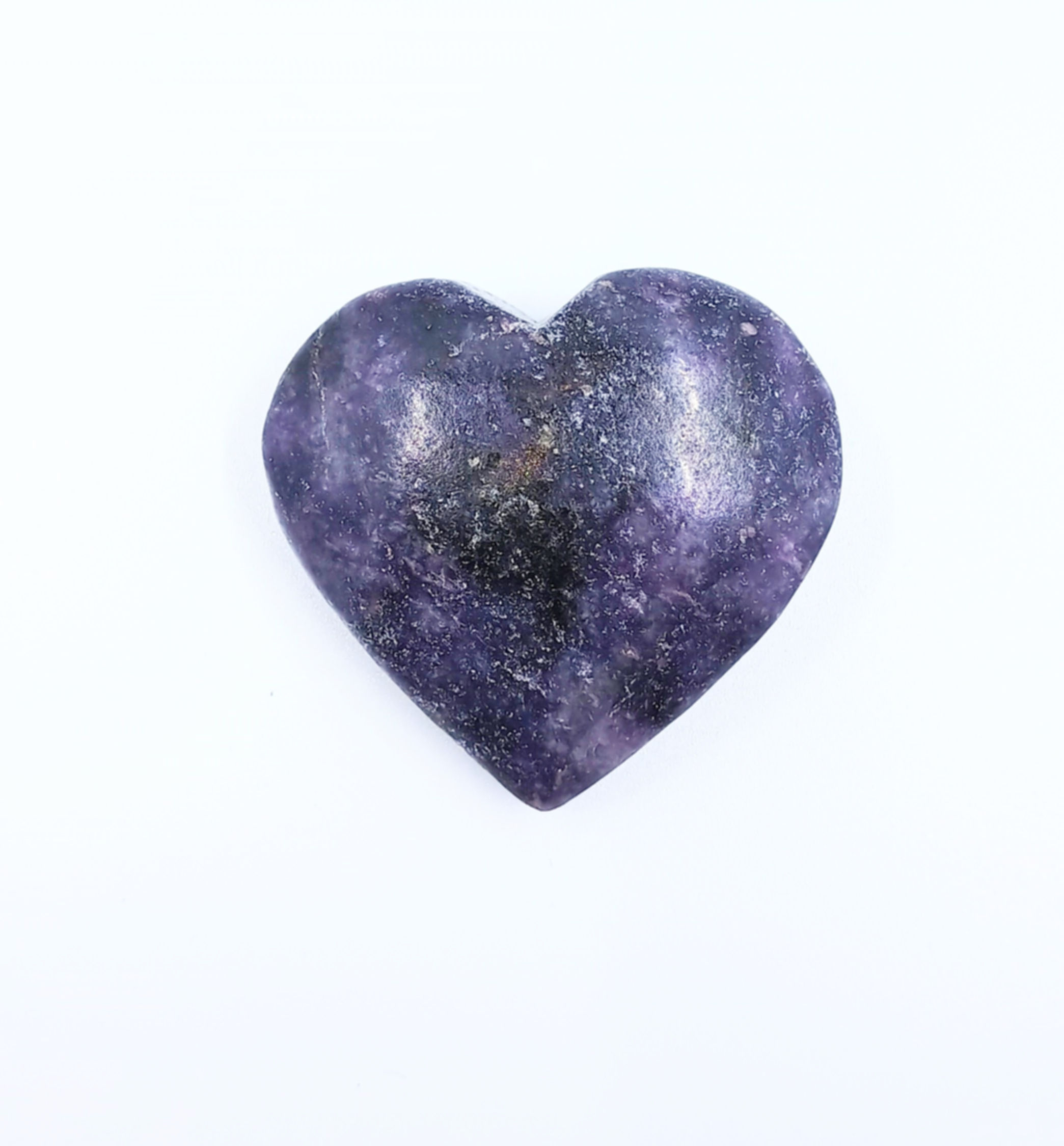 Lepidolite Heart