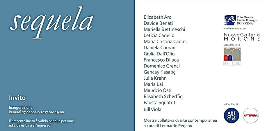 Sequela, mostra temporanea, Bologna