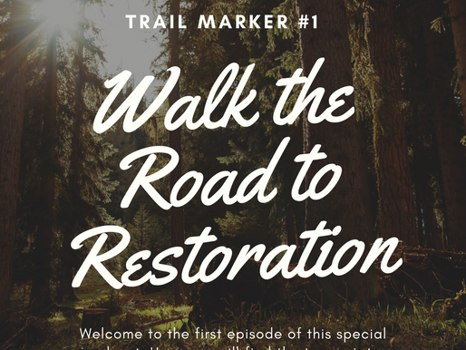 Trail Marker #1: Starting the Walk Towards Restoration