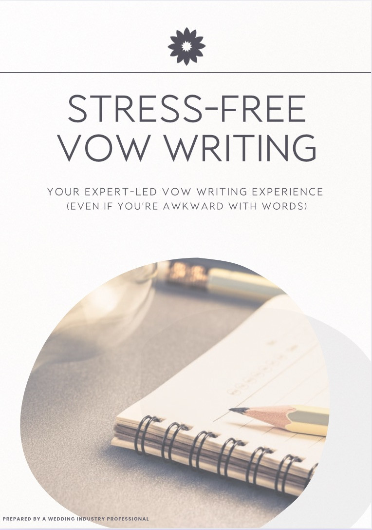 Stress-Free Vow Writing