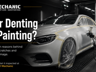 Car Denting and Painting Service in Pune & Goa | V Mechanic