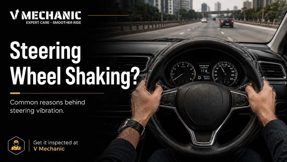 Steering Wheel Shaking While Driving? Here’s What Your Car May Be Telling You