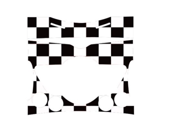 Miniatura: Sticker para radio frontal