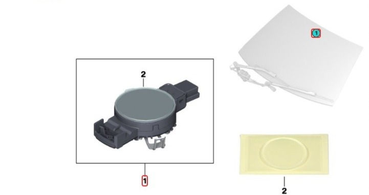 Miniatura: Sensor de lluvia-luz-sol HUD