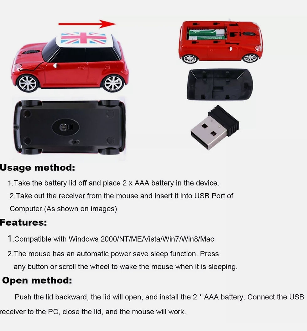 Miniatura: Mouse Inalámbrico