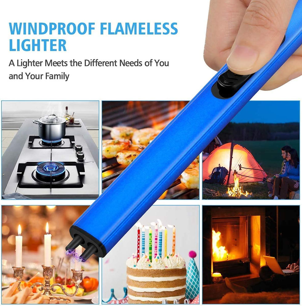 Thumbnail: Single Arc Candle Lighter - Black