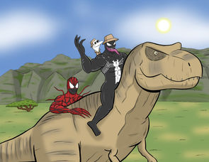 Ock Venom Jurassic World 