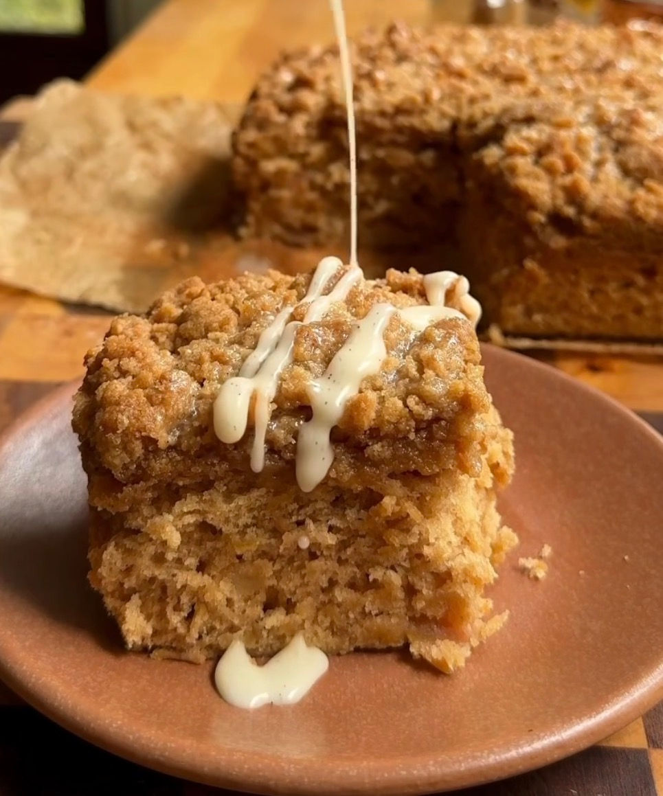 Apple Cider Crumb Cake