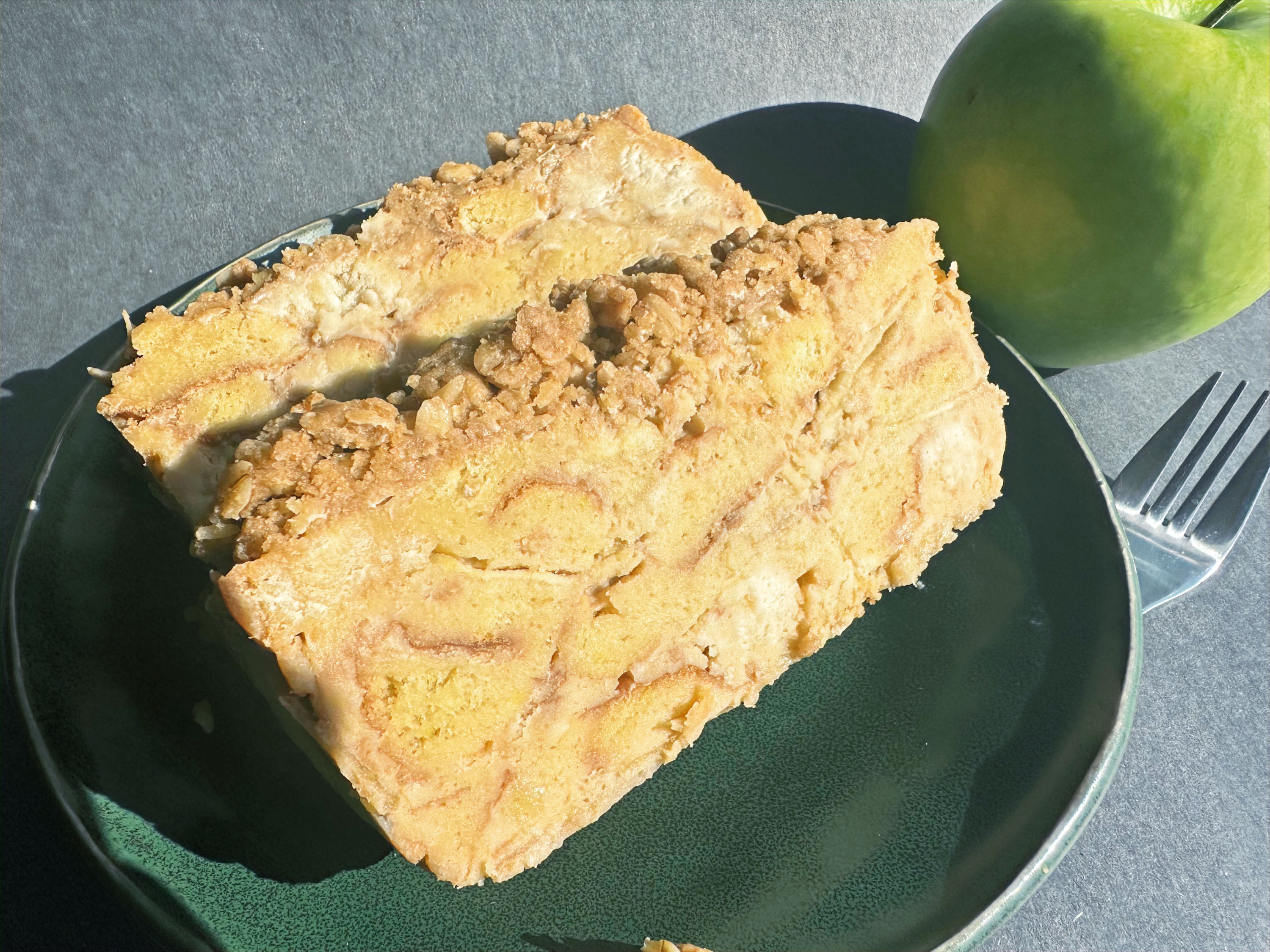 Honey Apple Bread Pudding
