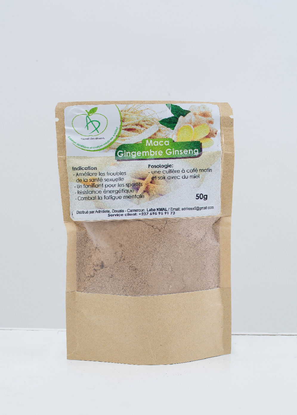 Thé maca ginseng