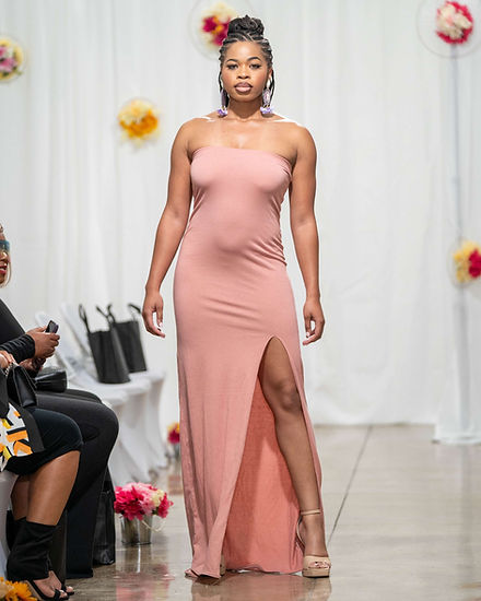 Blush Garden Tube Dress
