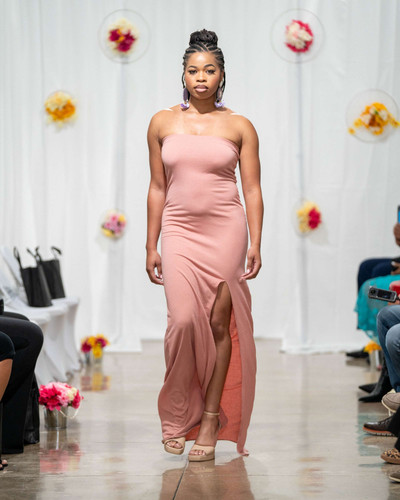 Blush Garden Tube Dress | Ashleigh Renee Blush Garden Tube Dress | Ashleigh Renee