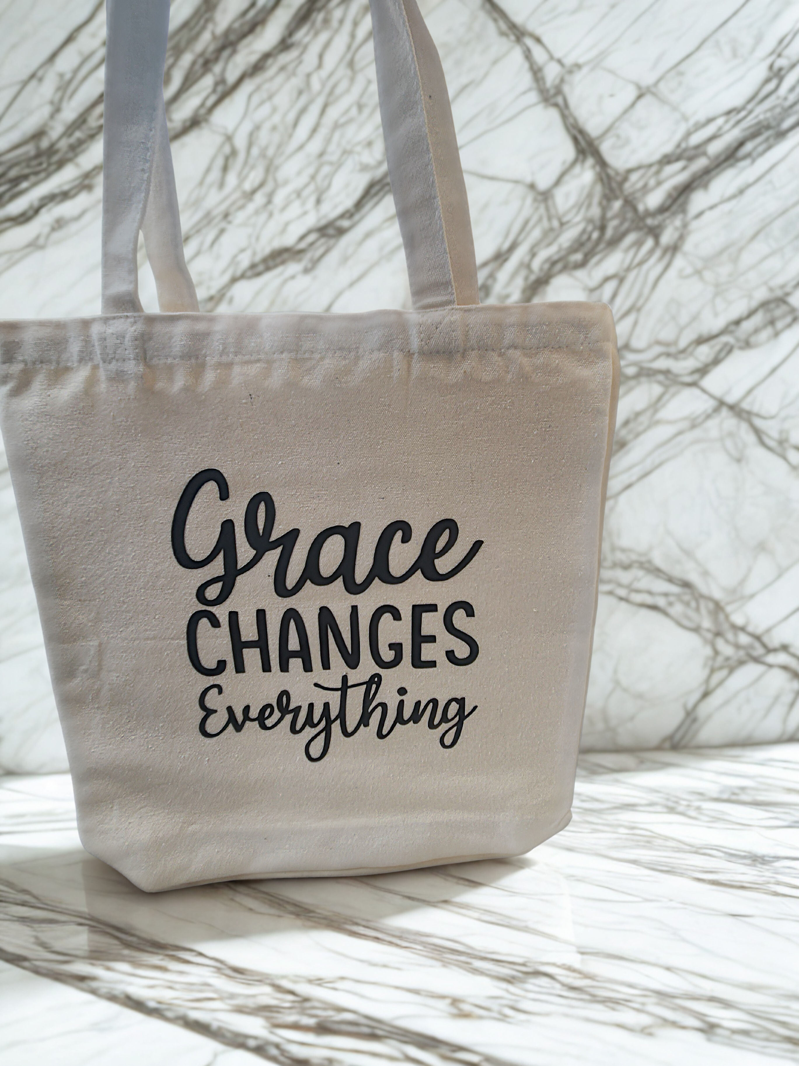 Grace Changes Canvas Tote Bag