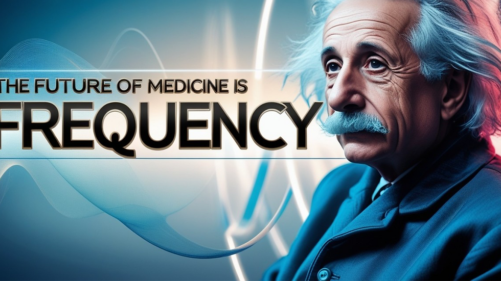 The Future of Medicine is Frequency - Albert Einstein
