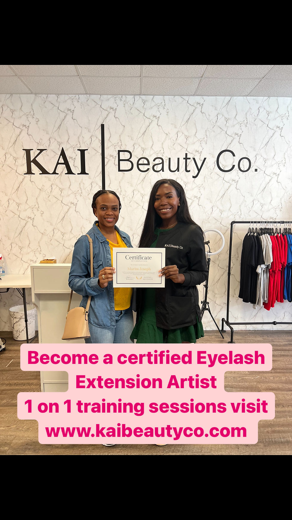 Thumbnail: 2 Day- Eyelash Extension, Eyelash Lift, Brow lamination Training