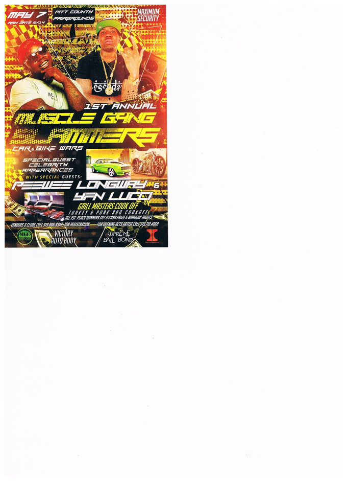 Dont miss the big event next weekend !!May7,2016