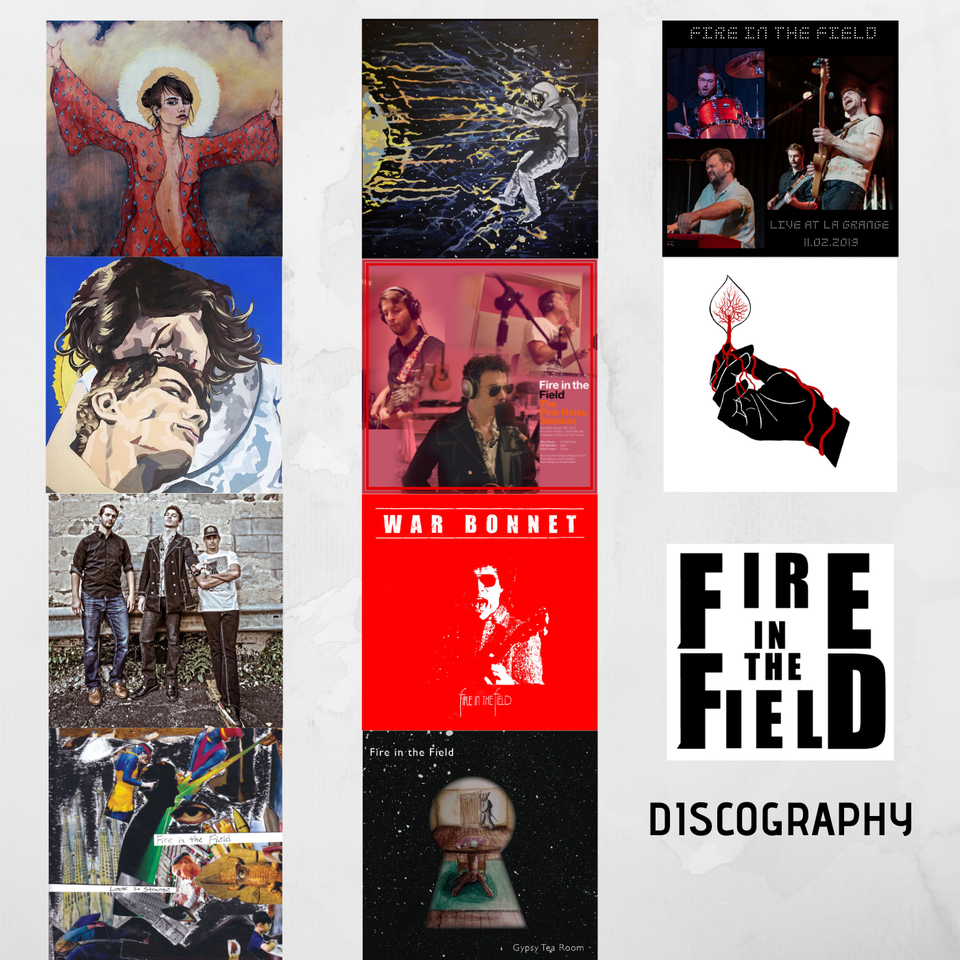 Fire in the Field Discography (Digital)