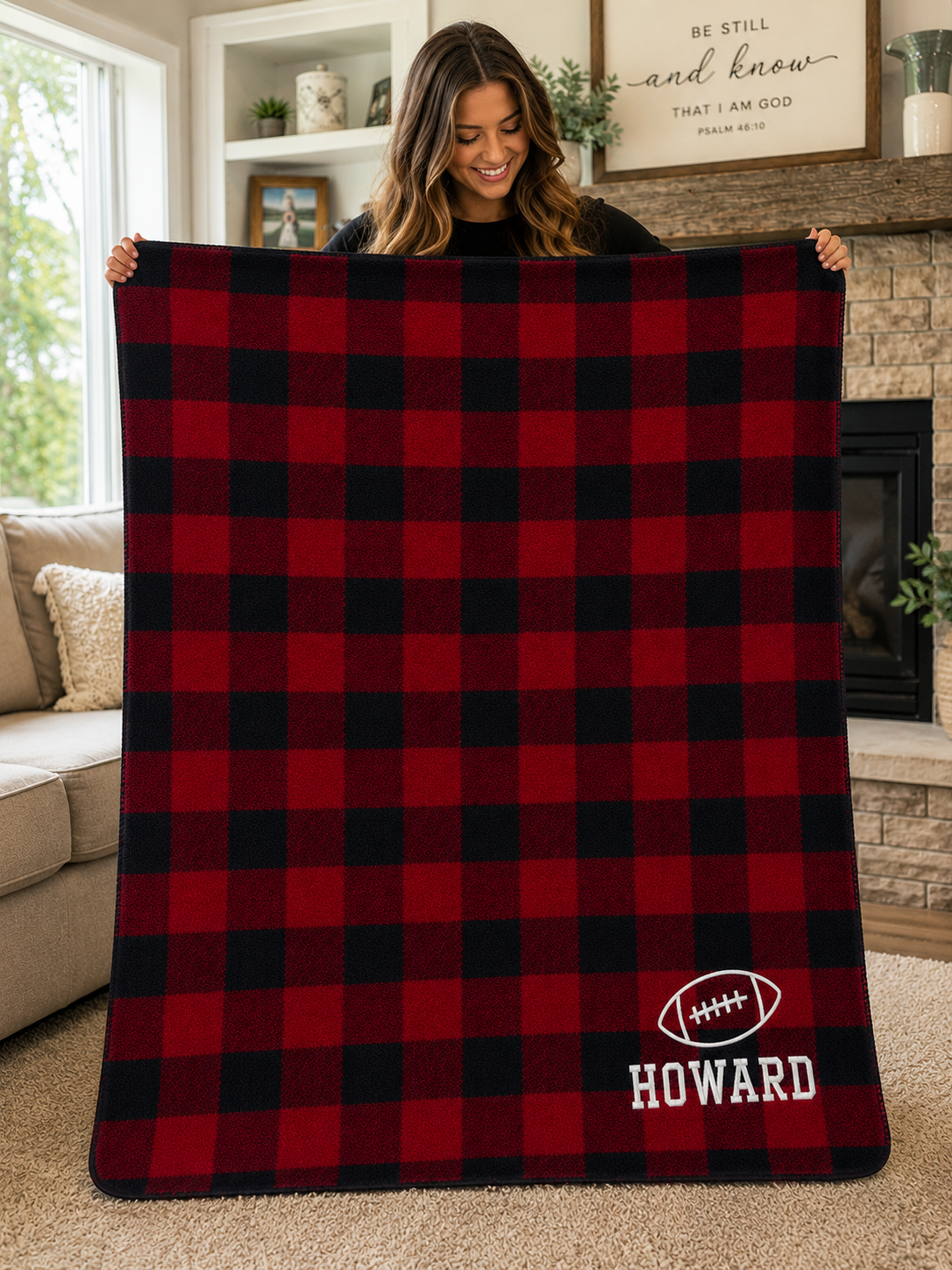 Double-Sided Sherpa/Plush Blanket