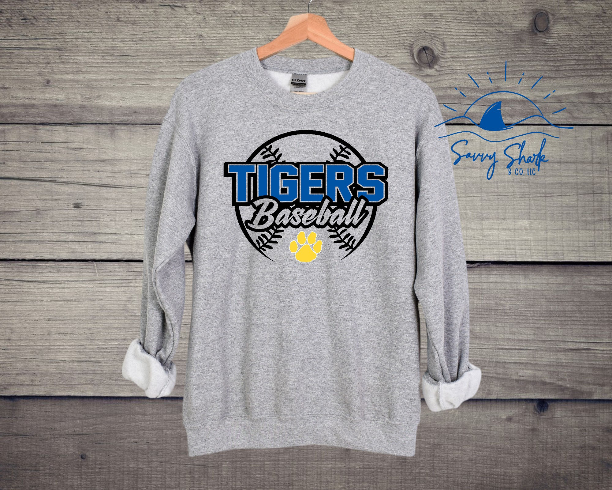 Tigers Blue w/ Paw