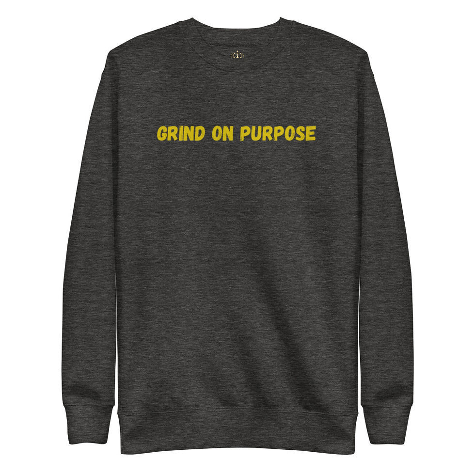 Thumbnail: Grind on Purpose Unisex Premium Sweater 