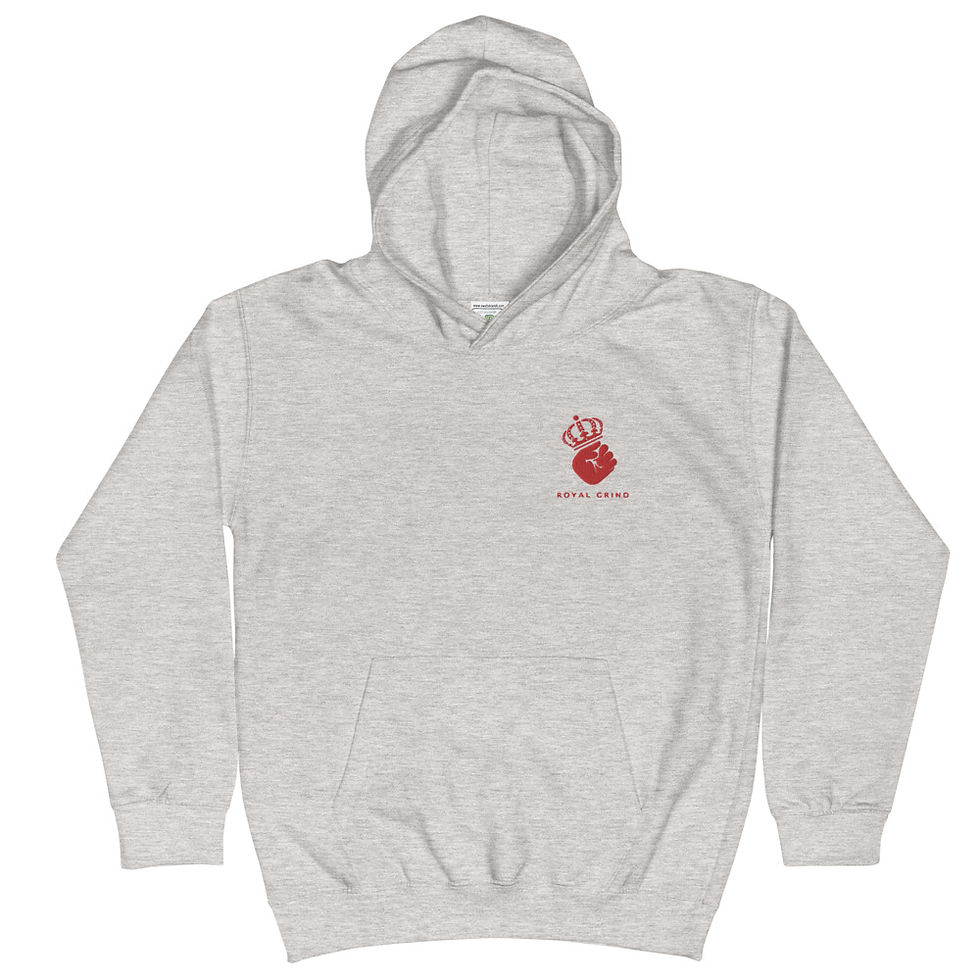 Thumbnail: “Crown & Fist” Big Kids Hoodie