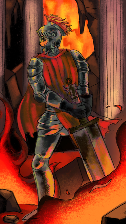 寶劍騎士-阿爾忒彌斯-無框