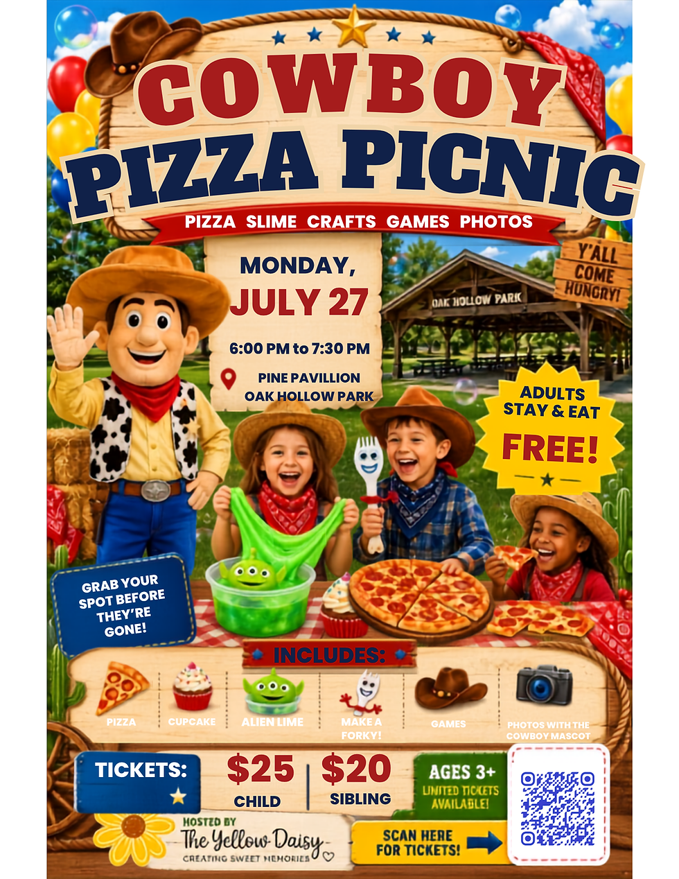 Cowboy Family Picnic